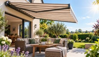 choosing a garden awning