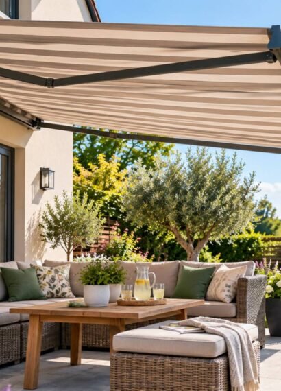 choosing a garden awning